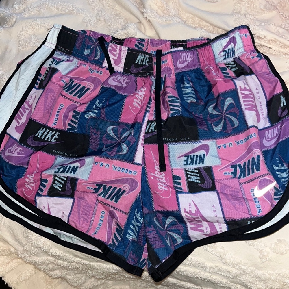 Pink nike shorts